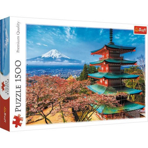 Puzzle - 1500 - Góra Fudżi / HUBER Trefl 26132 Trefl Puzzle