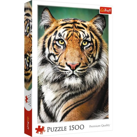 Puzzle - "1500" - Portret tygrysa Trefl 26204 Trefl Puzzle Puzzle - "1500" - Portret tygrysa Trefl 26204 Trefl Puzzle