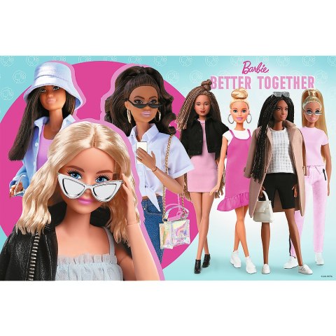 Puzzle - 160 - Barbie i jej świat / Mattel, Barbie 15419 Trefl Puzzle Puzzle - 160 - Barbie i jej świat / Mattel, Barbie 15419 Trefl Puzzle