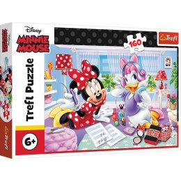 Puzzle - 160 - Dzień z przyjaciółką - Disney Minnie Trefl 15373 Trefl Puzzle