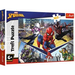 Puzzle - 160 - Siła Spidermana - Disney Marvel Spiderman 15422 Trefl Puzzle