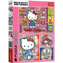 Puzzle - 2x200 - Hello Kitty i przyjaciele - Hello Kitty 13336 Trefl Puzzle