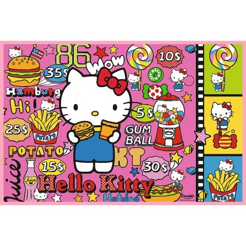 Puzzle - 2x200 - Hello Kitty i przyjaciele - Hello Kitty 13336 Trefl Puzzle Puzzle - 2x200 - Hello Kitty i przyjaciele - Hello Kitty 13336 Trefl Puzzle