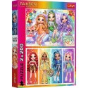 Puzzle - 2x200 - Tęczowe lalki / MGA Rainbow high Trefl 13335 Trefl Puzzle