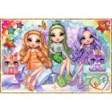 Puzzle - 2x200 - Tęczowe lalki / MGA Rainbow high Trefl 13335 Trefl Puzzle