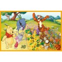 Puzzle - 2x24 - Dzień w ogrodzie - Disney Winnie the Pooh Trefl 34436 Trefl Puzzle