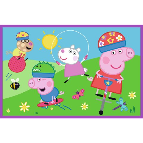 Puzzle - 2x24 - Peppa na placu zabaw - Peppa Pig 34435 Trefl Puzzle Puzzle - 2x24 - Peppa na placu zabaw - Peppa Pig 34435 Trefl Puzzle