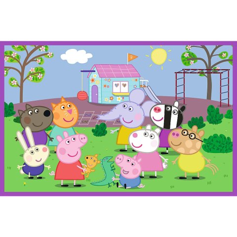 Puzzle - 2x24 - Peppa na placu zabaw - Peppa Pig 34435 Trefl Puzzle Puzzle - 2x24 - Peppa na placu zabaw - Peppa Pig 34435 Trefl Puzzle