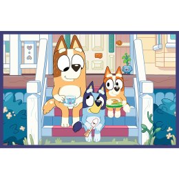 Puzzle - 2x24 - Zabawna Bluey - BBC Bluey Trefl 34446 Trefl Puzzle
