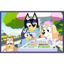 Puzzle - 2x24 - Zabawna Bluey - BBC Bluey Trefl 34446 Trefl Puzzle