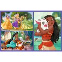 Puzzle - 2x70 - Bajkowe dni - Disney Princess 34440 Trefl Puzzle
