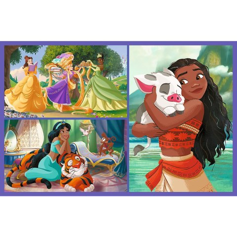 Puzzle - 2x70 - Bajkowe dni - Disney Princess 34440 Trefl Puzzle Puzzle - 2x70 - Bajkowe dni - Disney Princess 34440 Trefl Puzzle