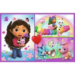 Puzzle - 2x70 - Baw się z Gabby Trefl 34438 Trefl Puzzle