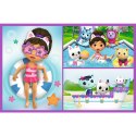 Puzzle - 2x70 - Baw się z Gabby Trefl 34438 Trefl Puzzle