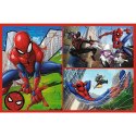 Puzzle - 2x70 - Pajęcze historie - Disney Marvel Spiderman Trefl 34443 Trefl Puzzle
