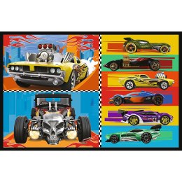 Puzzle - 2x70 - Samochodziki - Hot Wheels Trefl 34442 Trefl Puzzle