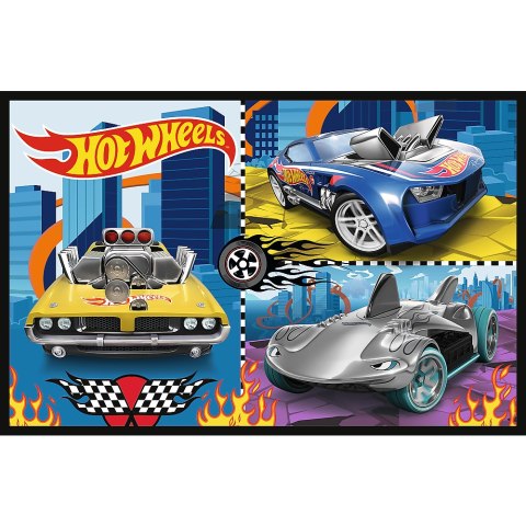 Puzzle - 2x70 - Samochodziki - Hot Wheels Trefl 34442 Trefl Puzzle Puzzle - 2x70 - Samochodziki - Hot Wheels Trefl 34442 Trefl Puzzle