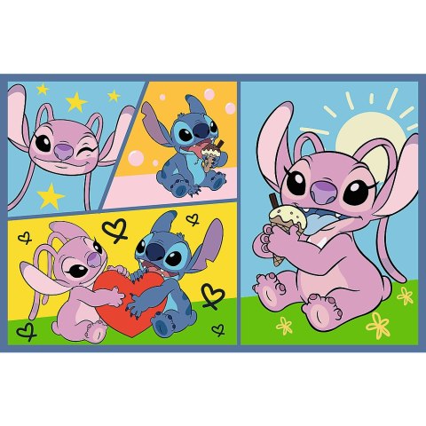 Puzzle 2x70 Ze Stitchem nie ma nudy - Disney Lilo and Stitch Trefl 34444 Trefl Puzzle Puzzle 2x70 Ze Stitchem nie ma nudy - Disney Lilo and Stitch Trefl 34444 Trefl Puzzle