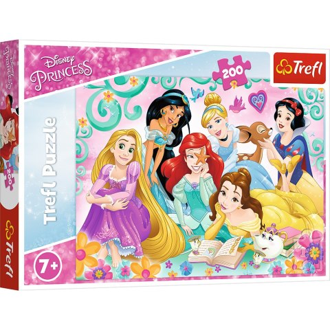 Puzzle - 200 - Radosny świat księżniczek - Disney Princess Trefl 13268 Trefl Puzzle Puzzle - 200 - Radosny świat księżniczek - Disney Princess Trefl 13268 Trefl Puzzle