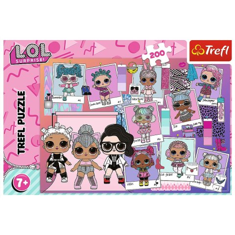 Puzzle - "200" - Słodkie Laleczki LOL Surprise! Trefl 13288 Trefl Puzzle Puzzle - "200" - Słodkie Laleczki LOL Surprise! Trefl 13288 Trefl Puzzle