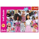Puzzle - "200" - W świecie Barbie Trefl 13301 Trefl Puzzle