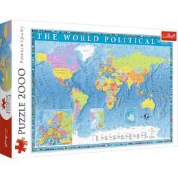Puzzle - 2000 - Polityczna mapa świata - 27099 Trefl Puzzle
