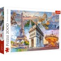 Puzzle - 2000 - Weekend w Paryżu 27125 Trefl Puzzle