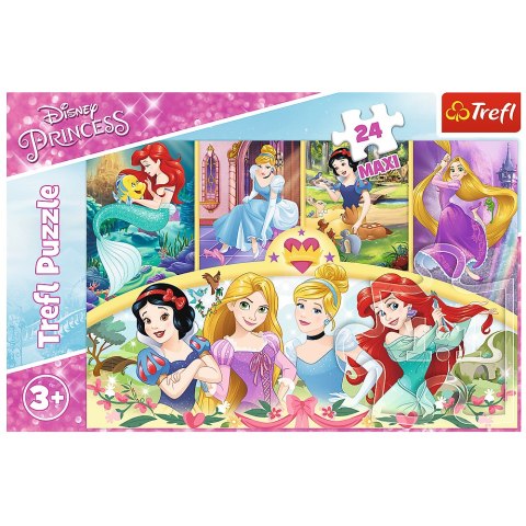 Puzzle - 24 Maxi - Magia wspomnień - Disney Princess 14294 Trefl Puzzle Puzzle - 24 Maxi - Magia wspomnień - Disney Princess 14294 Trefl Puzzle