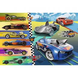 Puzzle - 24 Maxi - Szybkie Hot Wheels - Mattel Hot Wheels 14362 Trefl Puzzle