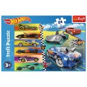 Puzzle - 24 Maxi - Szybkie Hot Wheels - Mattel Hot Wheels 14362 Trefl Puzzle