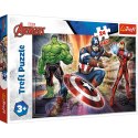 Puzzle - "24 Maxi" - W świecie Avengersów Trefl 14321 Trefl Puzzle