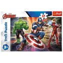Puzzle - "24 Maxi" - W świecie Avengersów Trefl 14321 Trefl Puzzle