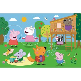 Puzzle - 24 Maxi - Zabawy na polanie - Peppa Pig 14342 Trefl Puzzle