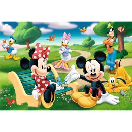 Puzzle - 24Maxi - Myszka Miki w gronie przyjaciół - Disney Standard Characters Trefl 14344 Trefl Puzzle