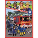 Puzzle - 2w1 + memos - Drużyna Strażaka Sama Trefl 93334 Trefl Puzzle