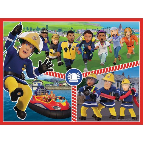 Puzzle - 2w1 + memos - Drużyna Strażaka Sama Trefl 93334 Trefl Puzzle Puzzle - 2w1 + memos - Drużyna Strażaka Sama Trefl 93334 Trefl Puzzle