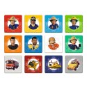 Puzzle - 2w1 + memos - Drużyna Strażaka Sama Trefl 93334 Trefl Puzzle
