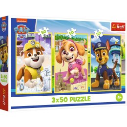 Puzzle - 3x50 - Nasze pieski Trefl 34878 Trefl Puzzle