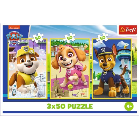 Puzzle - 3x50 - Nasze pieski Trefl 34878 Trefl Puzzle Puzzle - 3x50 - Nasze pieski Trefl 34878 Trefl Puzzle
