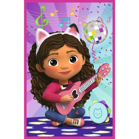 Puzzle 3x50 - Poznajcie Gabby i kotki Gabbys Dollhouse Trefl 34876 Trefl Puzzle Puzzle 3x50 - Poznajcie Gabby i kotki Gabbys Dollhouse Trefl 34876 Trefl Puzzle