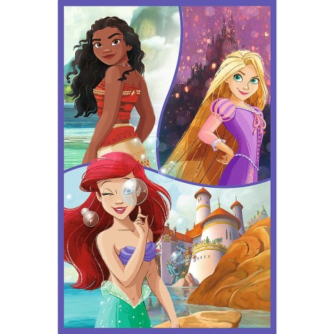 Puzzle - 3x80 - Księżniczki przyjaciółki - Disney Princess Trefl 34884 Trefl Puzzle Puzzle - 3x80 - Księżniczki przyjaciółki - Disney Princess Trefl 34884 Trefl Puzzle