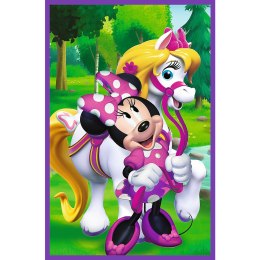 Puzzle - 3x80 - Minnie i przyjaciele - Disney Minnie Trefl 34889 Trefl Puzzle
