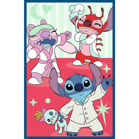 Puzzle - 3x80 - Świat Stitcha Trefl 34885 Trefl Puzzle Puzzle - 3x80 - Świat Stitcha Trefl 34885 Trefl Puzzle
