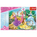 Puzzle - 30 - Być księżniczką - Disney Princess 18267 Trefl Puzzle