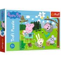 Puzzle - 30 - Leśna wyprawa - Peppa Pig Trefl 18245 Trefl Puzzle