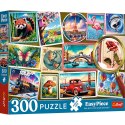 Puzzle - 300 EasyPiece - Znaczki pocztowe Trefl 23100 Trefl Puzzle