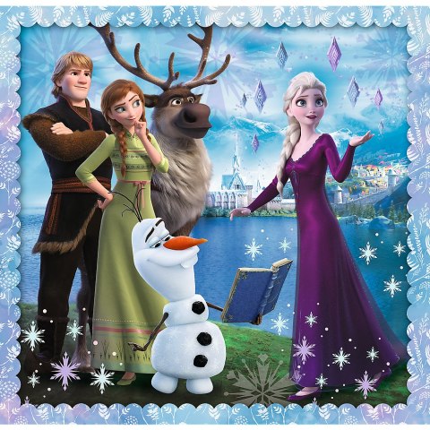 Puzzle 3w1 Kraina Lodu Magiczna opowieść Trefl 34853 Trefl Puzzle Puzzle 3w1 Kraina Lodu Magiczna opowieść Trefl 34853 Trefl Puzzle