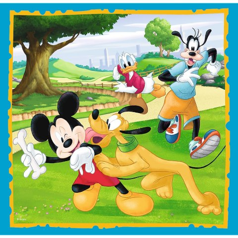 Puzzle - 3w1 - Myszka Miki z przyjaciółmi Trefl 34846 Trefl Puzzle Puzzle - 3w1 - Myszka Miki z przyjaciółmi Trefl 34846 Trefl Puzzle