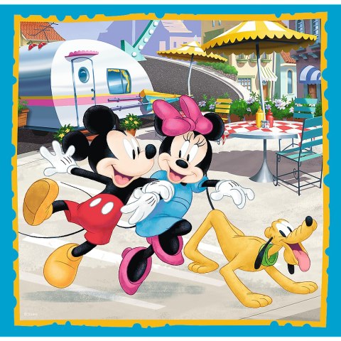 Puzzle - 3w1 - Myszka Miki z przyjaciółmi Trefl 34846 Trefl Puzzle Puzzle - 3w1 - Myszka Miki z przyjaciółmi Trefl 34846 Trefl Puzzle
