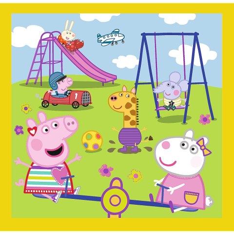 Puzzle - 3w1 - Wesoły dzień Peppy - Peppa Pig Trefl 34849 Trefl Puzzle Puzzle - 3w1 - Wesoły dzień Peppy - Peppa Pig Trefl 34849 Trefl Puzzle